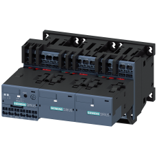 Contactor assembly for star-delta (wye-delta) start, AS-i AC-3, 11kW/400 V, 24 V DC 3-pole, Size S0