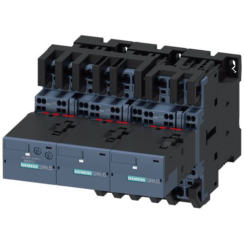 Contactor assembly for star-delta (wye-delta) start AC3, 15/18.5 kW/400 V 24 V DC, 3-pole S0