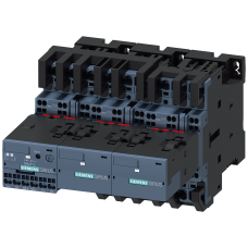 Contactor assembly for star-delta (wye-delta) start, AS-i AC-3, 11kW/400 V, 24 V DC 3-pole, size S0