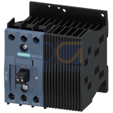 Solid-state contactor 3RF3, 3-ph. AC53 12.5 A 40&deg;C 48-600 V/110-230 V AC