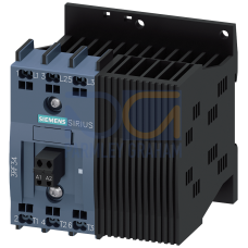 Solid-state contactor 3RF3, 3-ph. AC53 12.5 A 48-600 V/24 V DC 2-phase controlled