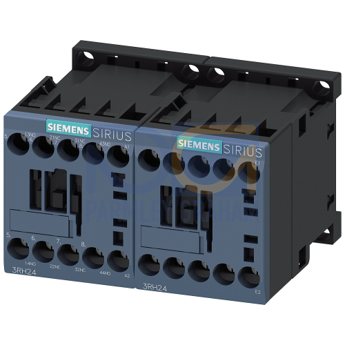 Contactor relay, latched, 2 NO + 2 NC, 220 V AC, 50 Hz, 240 V, 60 Hz, Size S00, screw terminal