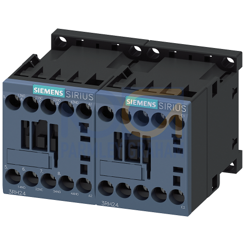 Contactor relay, latched, 3 NO + 1 NC, 110 V AC, 50 Hz, 120 V, 60 Hz, Size S00, screw terminal