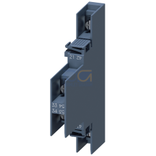 Auxiliary switch lateral, 1 NO + 1 NC Current path 1 NC, 1 NO for 3RH and 3RT Ring cable lug connect