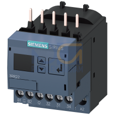 Monitoring relay, can be mounted onto 3RT2 contactor, size S00 standard, 1.6-16 A