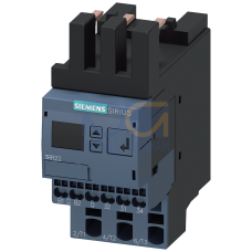 Monitoring relay, can be mounted onto 3RT2 contactor, size S00 standard, 4-40 A