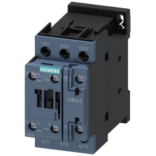 Contactor, AC-3, 25 A/11 kW/400 V, 3-pole, 230 V AC/50 Hz, 1 NO+1 NC, screw terminal