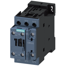 Contactor, AC-3, 25 A/11 kW/400 V, 3-pole, 24 V DC, 1 NO+1 NC, screw terminal