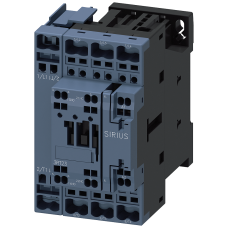 Contactor, 4 NO, AC-1: 40 A 110 V AC, 50 Hz, 4-pole, 4 NO, Size S0, Spring-type terminal 1 NO + 1 NC
