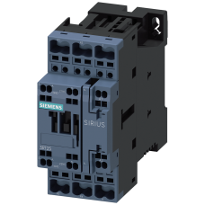 Power contactor, AC-3 25 A, 11kW / 400 V 2 NO + 2 NC 48 V DC 4-pole size S0 Spring-type terminals 1 NO + 1 NC integrated