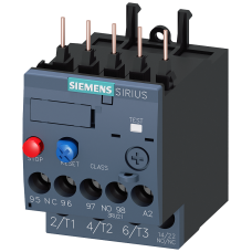 Overload relay 0.45-0.63 A motor protection S00, Class 10, contactor mounting
