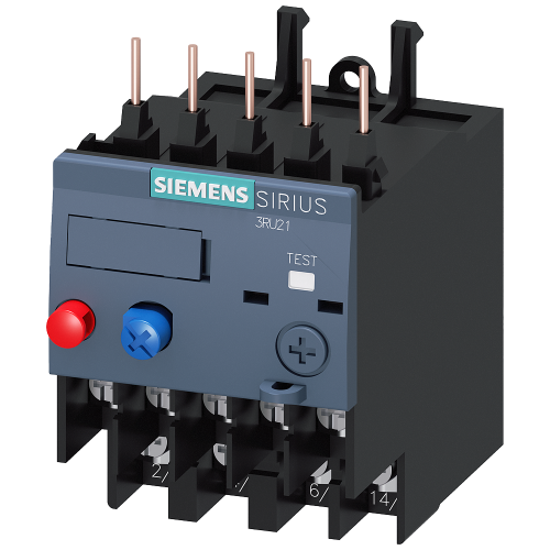 Overload relay 1.4...2.0 A for motor protection Size S00, CLASS 10 Contactor mounting Main circuit:
