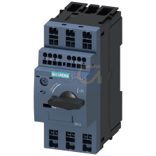Circuit breaker size S00 for motor protection, CLASS 10 A-release 2.2...3.2 A N release 42 A Spring-
