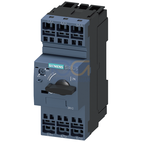Circuit breaker, S0, motor protection, Class 10, A-release 14-20 A, short-circuit release 260 A