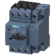 Circuit breaker size S00 for motor protection, CLASS 10 with overload relay function A-release 3.5..