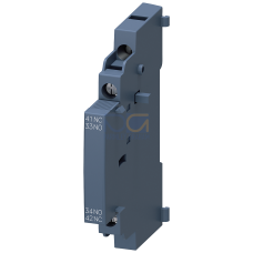 Auxiliary switch attachable on the side 1 NO + 1 NC, for circuit breaker S00/S0