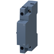 Shunt release 20...24 V AC, 50/60 Hz, 100% ON period 20-70 V AC, 50/60 Hz, 5 s ON period 20-70 V DC,
