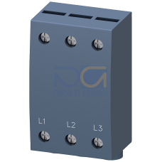 3-phase feed-in terminal for 3-ph. busbar, S0 and S00, connection from below