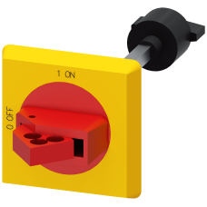 Door-coupling rotary operating mechanism IP64 Emergency switching-off, Size S00...S3 130 mm shaft