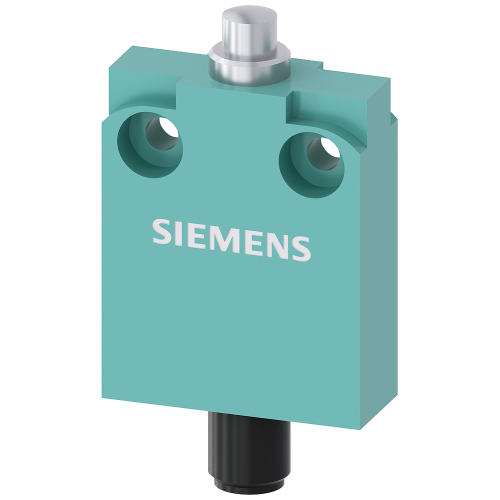 Metal plunger, M12 plug connector on bottom of enclosure - 1NO+1NC snap-action contact, 10A (AC15)