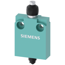 Metal plunger with rubber seal, 2m moulded cable (5x0.75mm2), with bottom cable exit - 1NO+1NC snap-action contact, 10A (AC15)