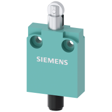 Plunger with roller, M12 plug connector on bottom of enclosure - 1NO+1NC snap-action contact, 10A (AC15)