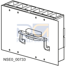 accessory for VL160X, VL160, VL250, mutual interlocking with rocker, f. withdr./plug-in mounting