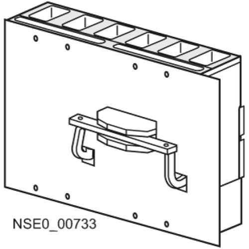 accessory for VL160X, VL160, VL250, mutual interlocking with rocker, f. withdr./plug-in mounting