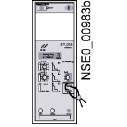 accessories circuit breaker 3WL sealing disc for ETU76 for prot. against Unauthor. operation
