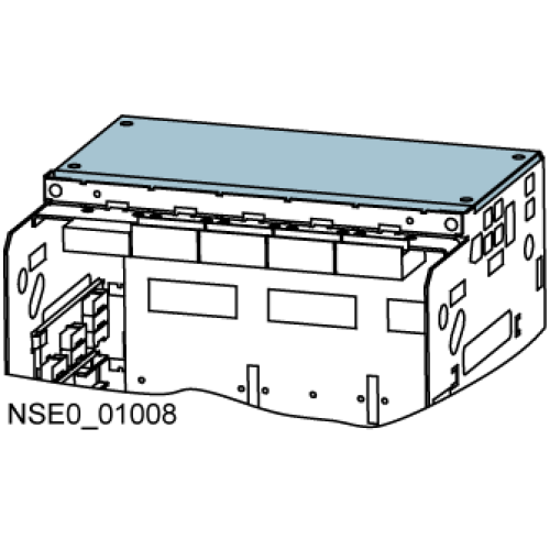 accessories circuit breaker 3WL arc chute cover f. withdraw. circ. br. size I 4-pole
