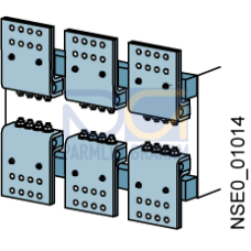 accessories circuit breaker 3WL maine conductor conn. 1 piece withdraw. circ. breaker sz ii front co
