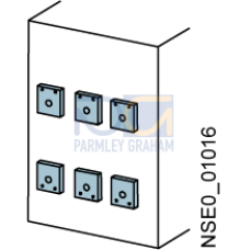 accessories circuit breaker 3WL maine conductor conn. 1 piece withdraw. circ. breaker sz ii connecti