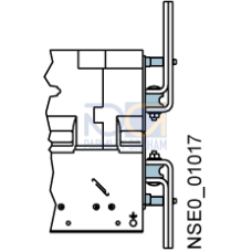 accessories circuit breaker 3WL spacer for 3 front and standard terminal bar size 3, 3pole IEC