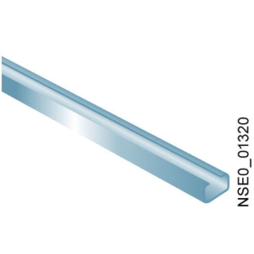 SIVACON, cable propping bar, D: 1000 mm, H: 30 mm, zinc-plated