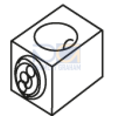 accessory for VL250UL, (FG frame) circular conductor terminal for Cu/Al comprises 3 connections 3-po