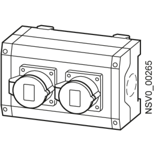 BD01-GK2X/CEE163CEE165 TAP-OFF UNIT
