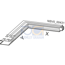 BD2C-400-LL-X*/Y* ELBOW LEFT X/Y 0,36M-1,25M  160 A-400A