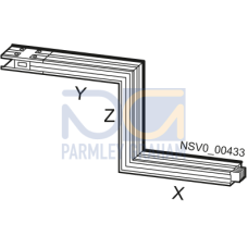 BD2C-1250-ZV-X*/Y*/Z* Z UNIT FRONTSIDE X/Y 0,36M-0,60 M, Z 0,26M-1,25M 1250A