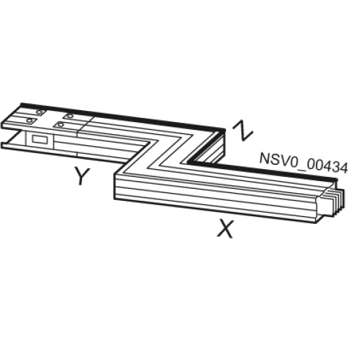 BD2C-1250-ZR-X*/Y*/Z* Z UNIT RIGHT X/Y 0,36M-0,60M, Z 0,26M-1,25M 1250A