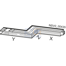 BD2C-400-ZL-X*/Y*/Z* Z UNIT LEFT X/Y 0,36M-0,60M, Z 0,14M-1,25M 160-400A