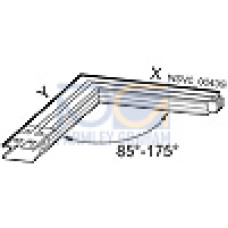 BD2C-400-LL-X*-G* ELBOW LEFT X 0,36M-1,25M / Y 0, 36M 160A-400A WINKEL 85 GRAD-17 5 GRAD
