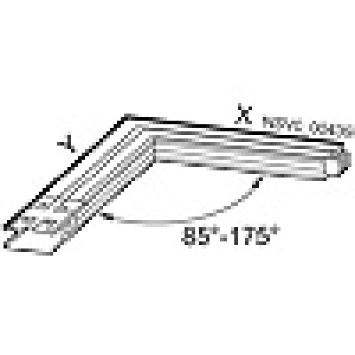 BD2C-400-LL-X*-G* ELBOW LEFT X 0,36M-1,25M / Y 0, 36M 160A-400A WINKEL 85 GRAD-17 5 GRAD