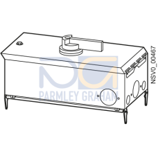 BD2-AK03X/FS125IEC-3 TAP-OFF UNIT 125A / 1X 3POLE IE C FUSE SWITCH DISC.