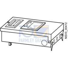 BD2-AK3X/GSTZ00 TAP-OFF UNIT 125A / 1X 3POLE FU SE SWITCH DISC.