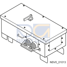 BD2-AK04/FS250BS-4 TAP-OFF UNIT 225A / 1X 4 POLE WITH BS FUSE SWITCH