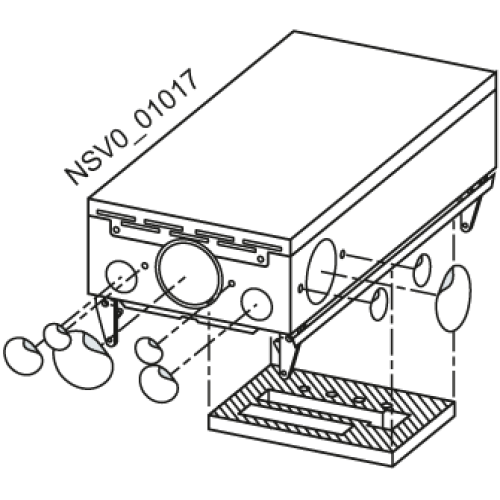 BD2-AK02X-IP55 UPGRADING IP55 TAP-OFF UNIT