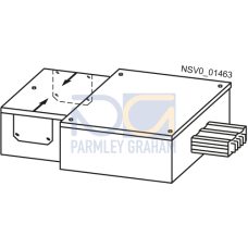 BD2C-1250-EE-KR-EBAL BD2C FEEDER UNIT 1250A FOR SINGLE CORE CABLE WITH CABLING BOX