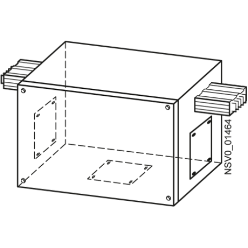 BD2C-1000-ME-MBAL BD2C CENTRAL FEEDER UNIT 1000A FOR SINGLE CORE CABLE