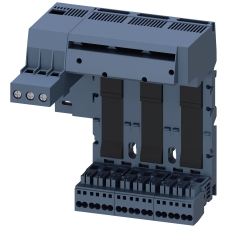 Infeed left Connection main circuit: input: Screw, Outgoing feeder: Spring 3 slots for compact load