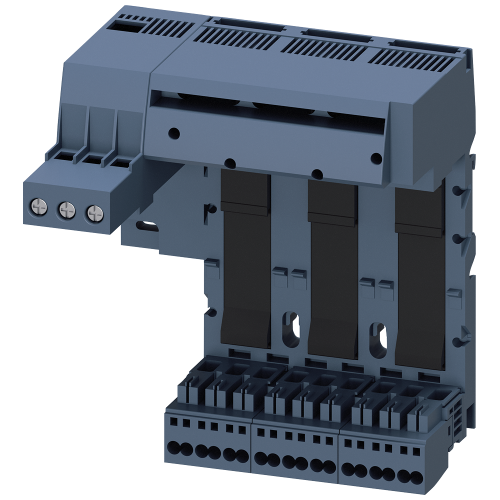 Infeed left Connection main circuit: input: Screw, Outgoing feeder: Spring 3 slots for compact load